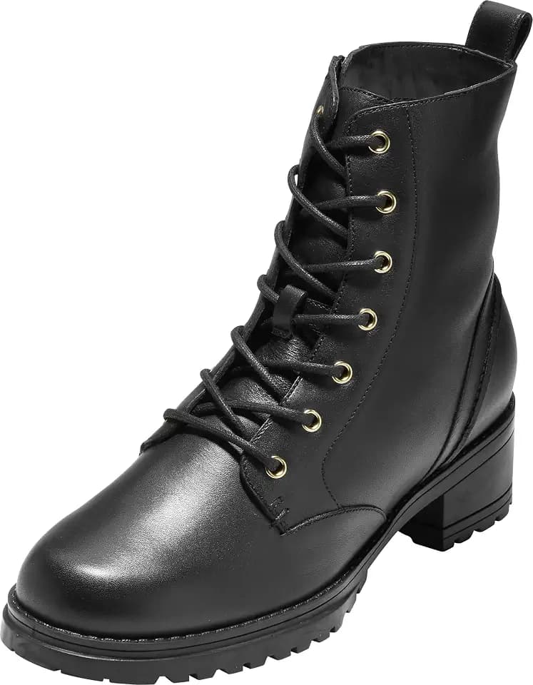 Cole Haan Women's Camea Waterproof Lace-up Combat