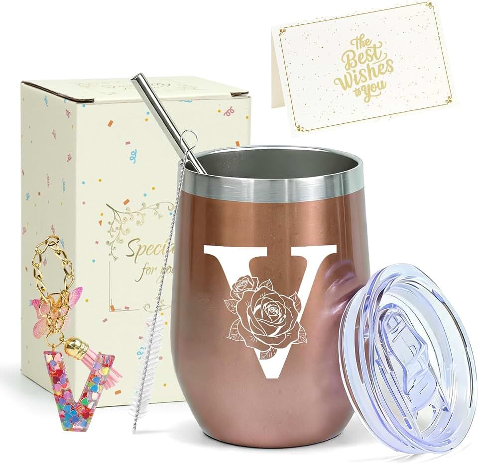 Geschenke für Frauen mit Thermobecher Personalisiert (V)