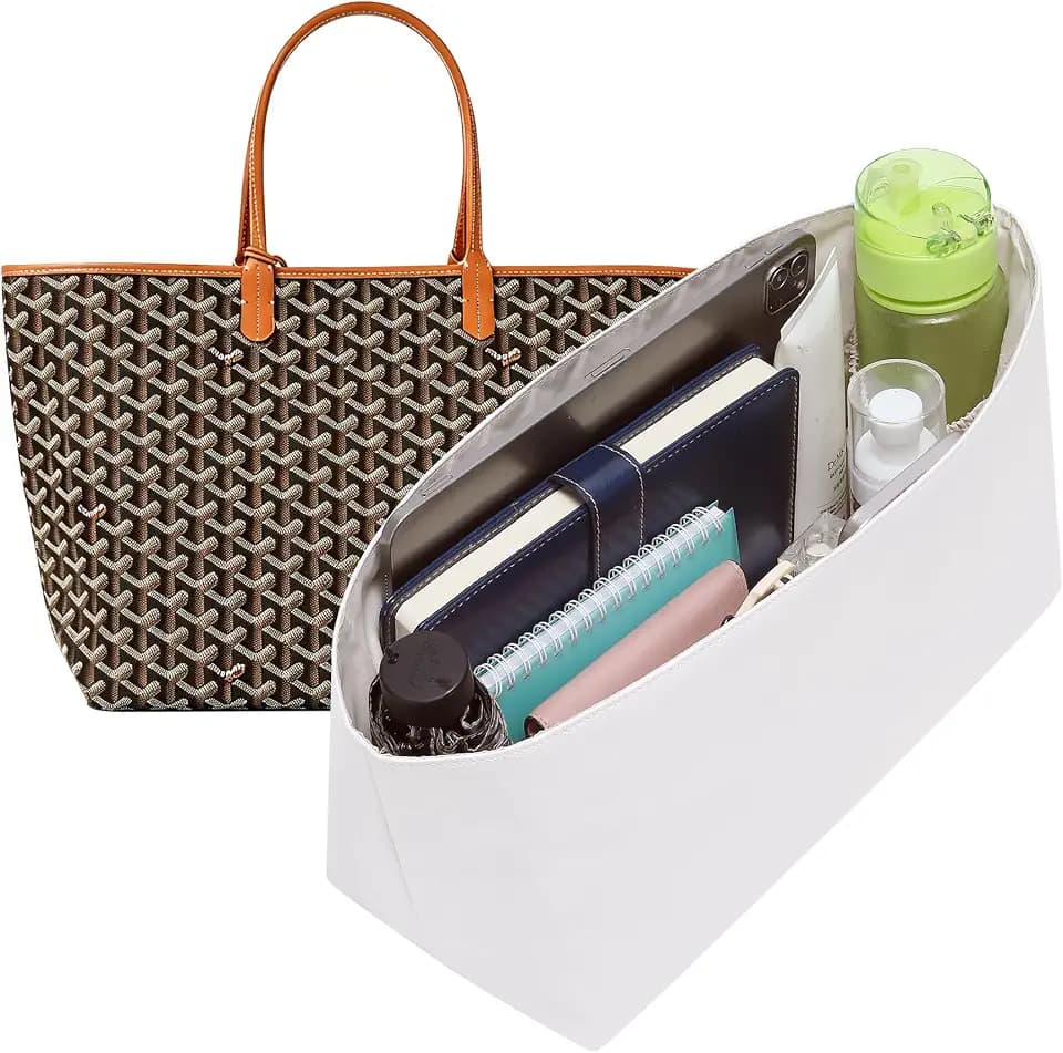 Doxo DuPontpaper Purse Organizer Insert for Goyard Saint Louis PM Tote Bag