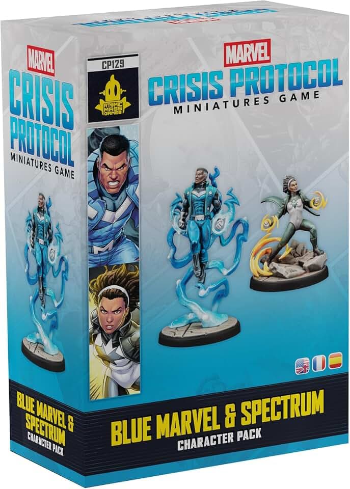 Marvel: Crisis Protocol Blue Marvel & Spectrum Character Pack