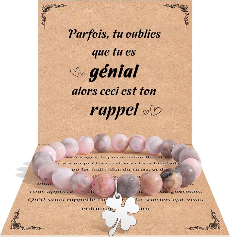 CheersLife Damen Armband Mädchen Geschenk für Schwester Freund Tochter FR