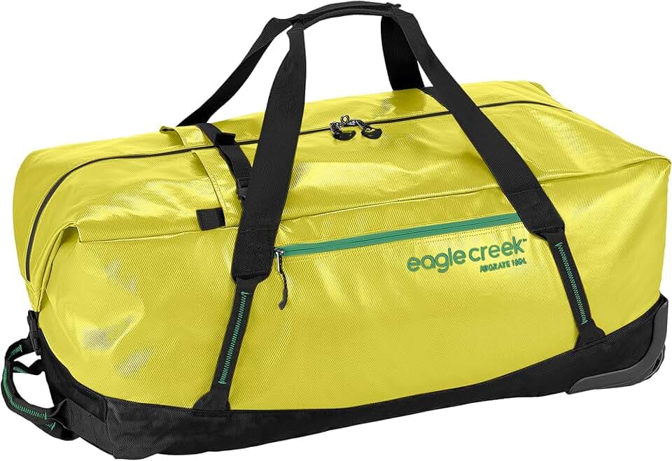 Eagle Creek Migrate 130L Wheeled Duffel Bag, Electric Yellow