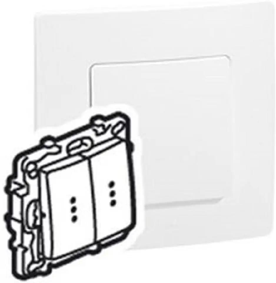 Legrand 664714 Installationsschalter, weiß