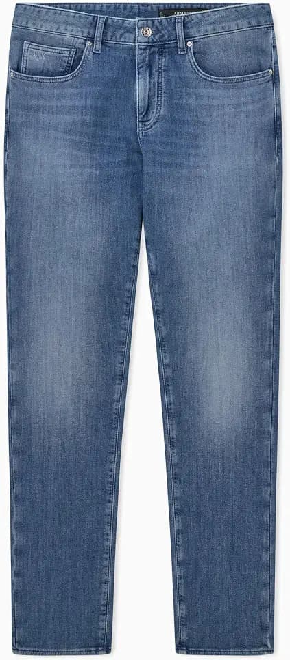 Armani Exchange Mens Cotton Twill Comfort Slim Fit Denim