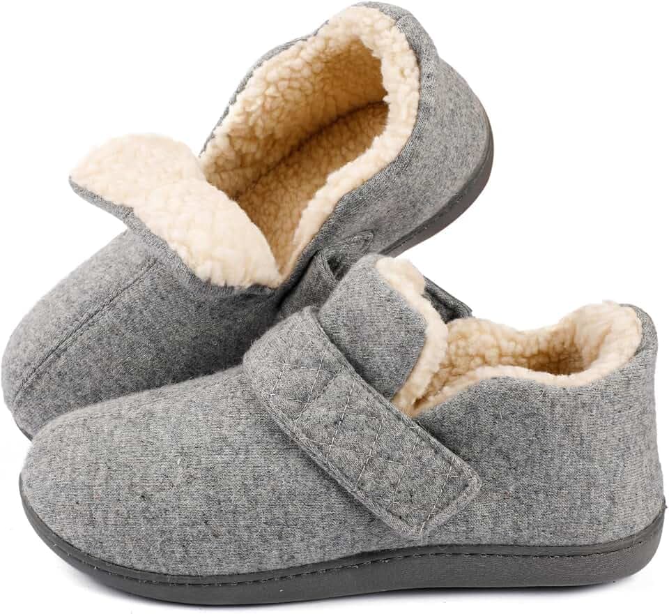 Zizor Women's Adjustable House Shoes Slippers Indoor Outdoor