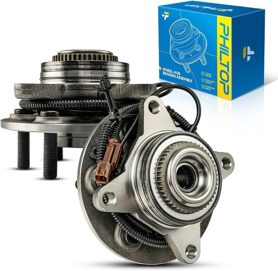 PHILTOP 515181 x2 4WD Front Wheel Bearing Hub Assembly for Ford Expedition