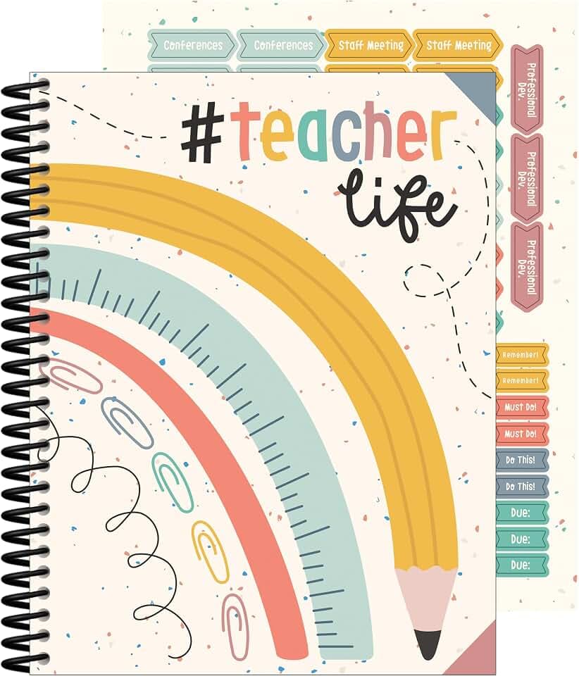 Carson Dellosa We Belong Teacher Planner 2026-2027, Undated 8" x 11"