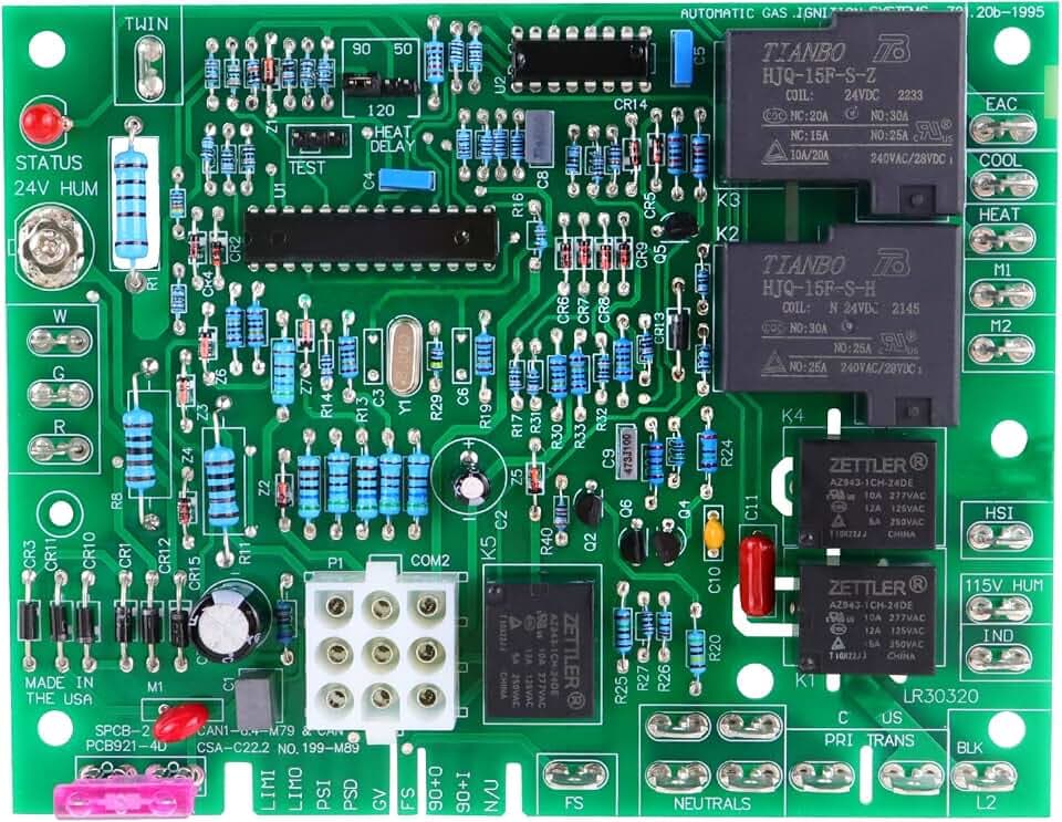 B18099-13Furnace Control Circuit Board,Replacement for Goodman Furnace Control Circuit Board B18099-06,B18099-08,B18099-10 and B18099-13