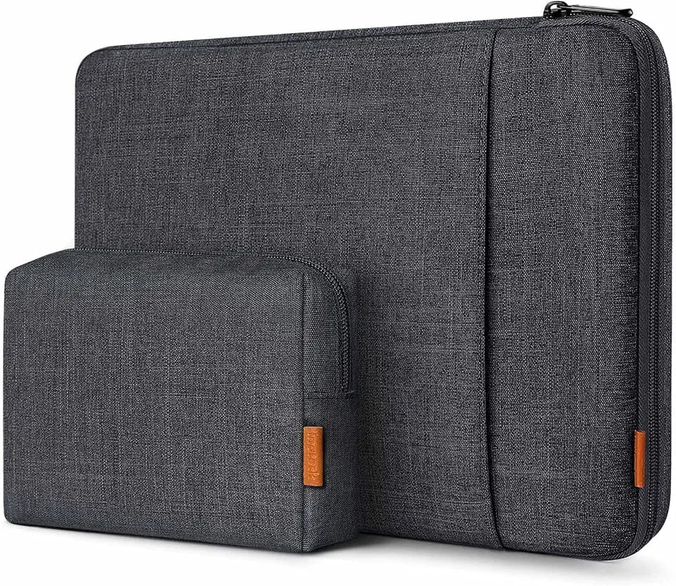 Inateck 360° Laptoptasche Hülle Kompatibel mit 15.3 Zoll MacBook Air M5