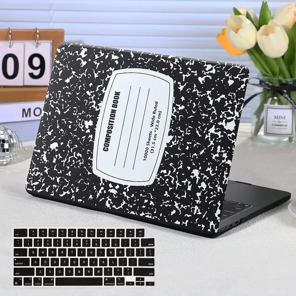 Funut for MacBook Pro 13 inch Case 2025 2024-2016 Release M2 M1 A2338 A2251 A2289 A2159 A1989 A1708 A1706, Plastic Laptop Hard Shell & Keyboard Cover for 13 inch MacBook Pro Case, Notebook