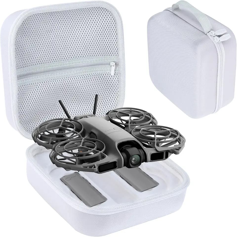 Hart Schutzhülle kompatibel mit DJI Neo 2 Drohne (Grau)