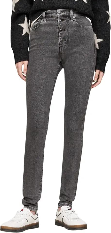 Tommy Jeans Damen Jeans Hose Sylvia Skinny Fit High Waist