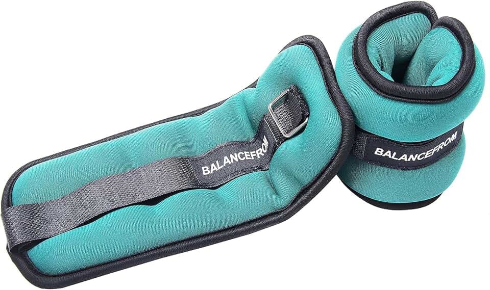 Fitvids Fully Adjustable Ankle Wrist Arm Leg Weights, Multiple Sizes
