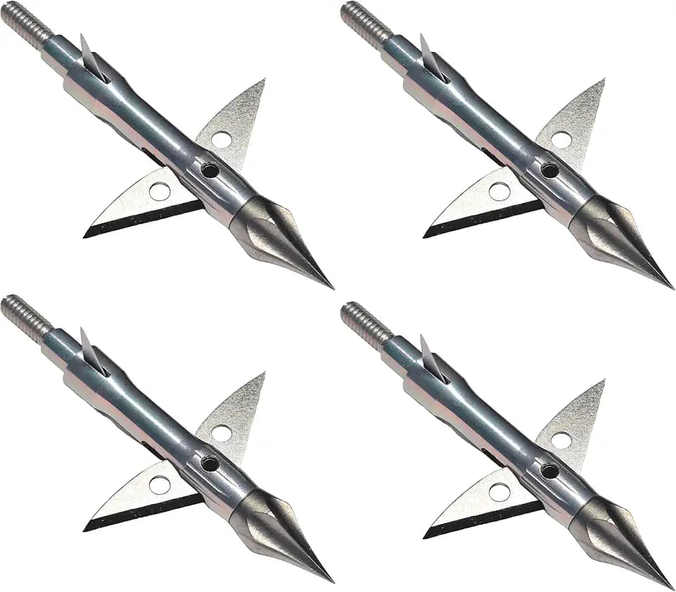 Zeus OG, Apollo & Breach Broadheads, 4 Pack. 100gr and 125gr Combo