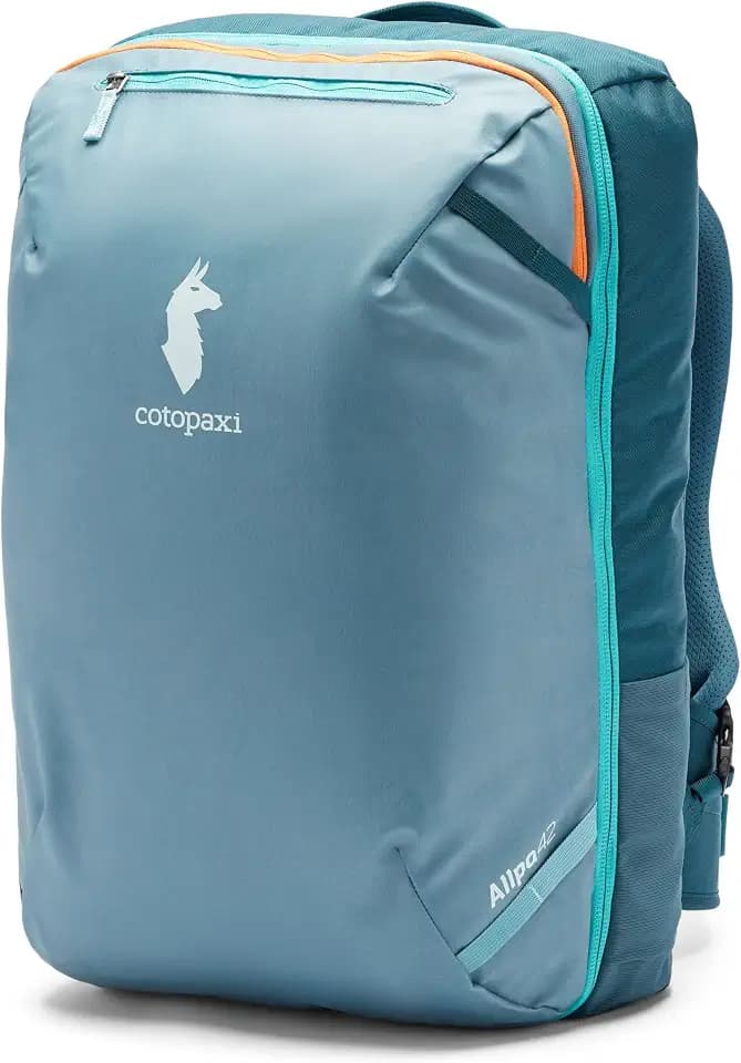 Cotopaxi Allpa 42L Travel Pack, Blue Spruce and Abyss