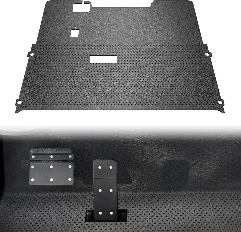 Panglong EZGO TXT Floor Mat, Full Coverage Factory Size Floor Liner Golf Cart Mat, Fit 1996-up EZGO TXT Gas and Electric Replace OEM# 70995-G01, Golf Cart Mat Replacement - Black