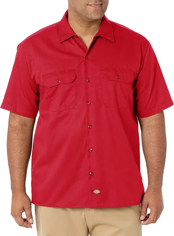 Dickies Herren Short Sleeve Work Shirt Kurzärmeliges Arbeitshemd