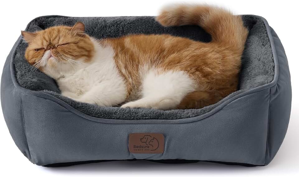 BEDSURE Katzenbett waschbar Katzen Bettchen 51x41cm