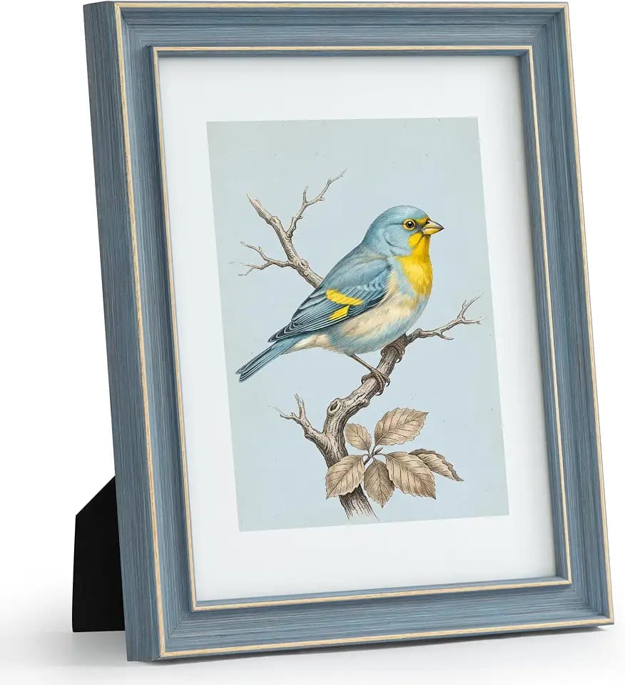 Afuly 8x10 Blue Picture Frame Vintage Coastal Photo Frame