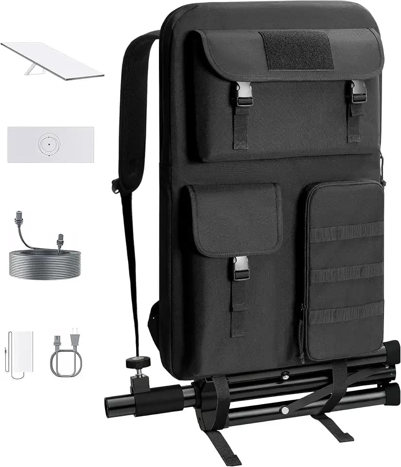 Trunab Travel Backpack Compatible with Starlink Gen3, Bag with Multi-pocket