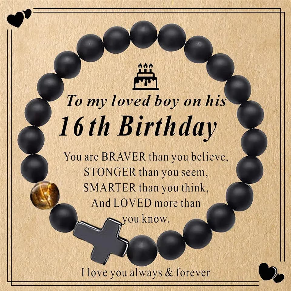 4-30 Year Old Birthday Gifts with Message Card for Son/Grandson/Nephew