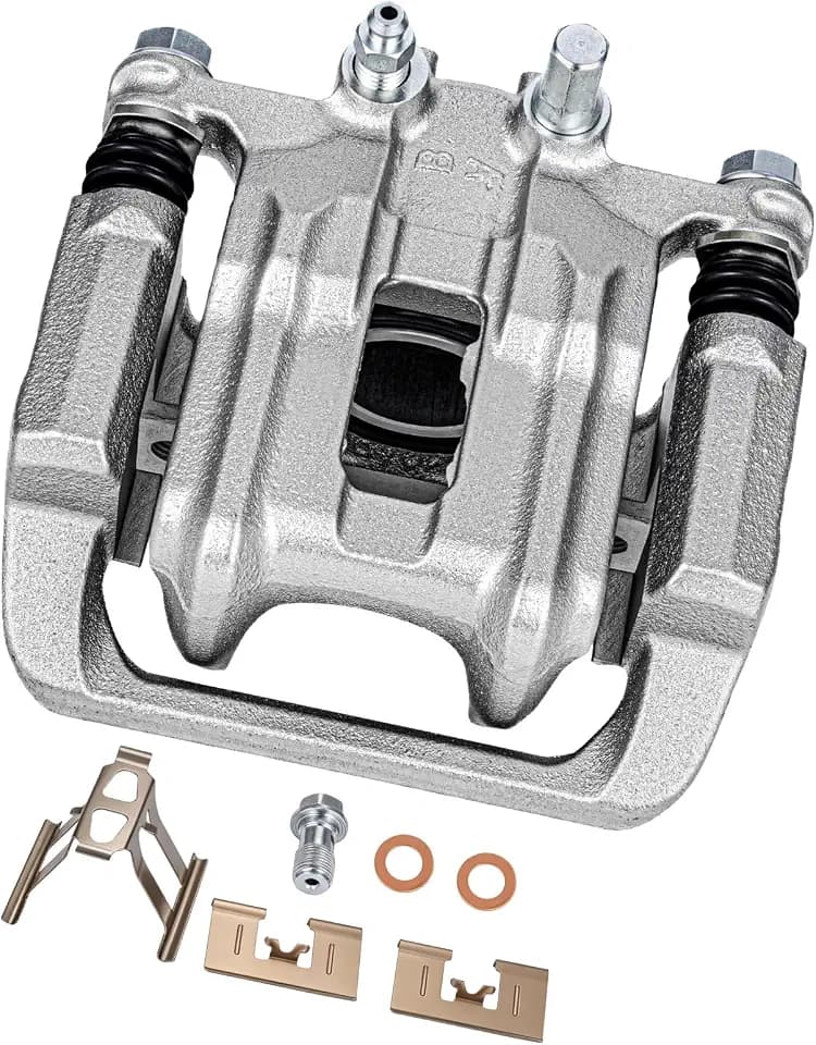 cciyu Rear Left Disc Brake Caliper Assembly 19B2911 With Bracket