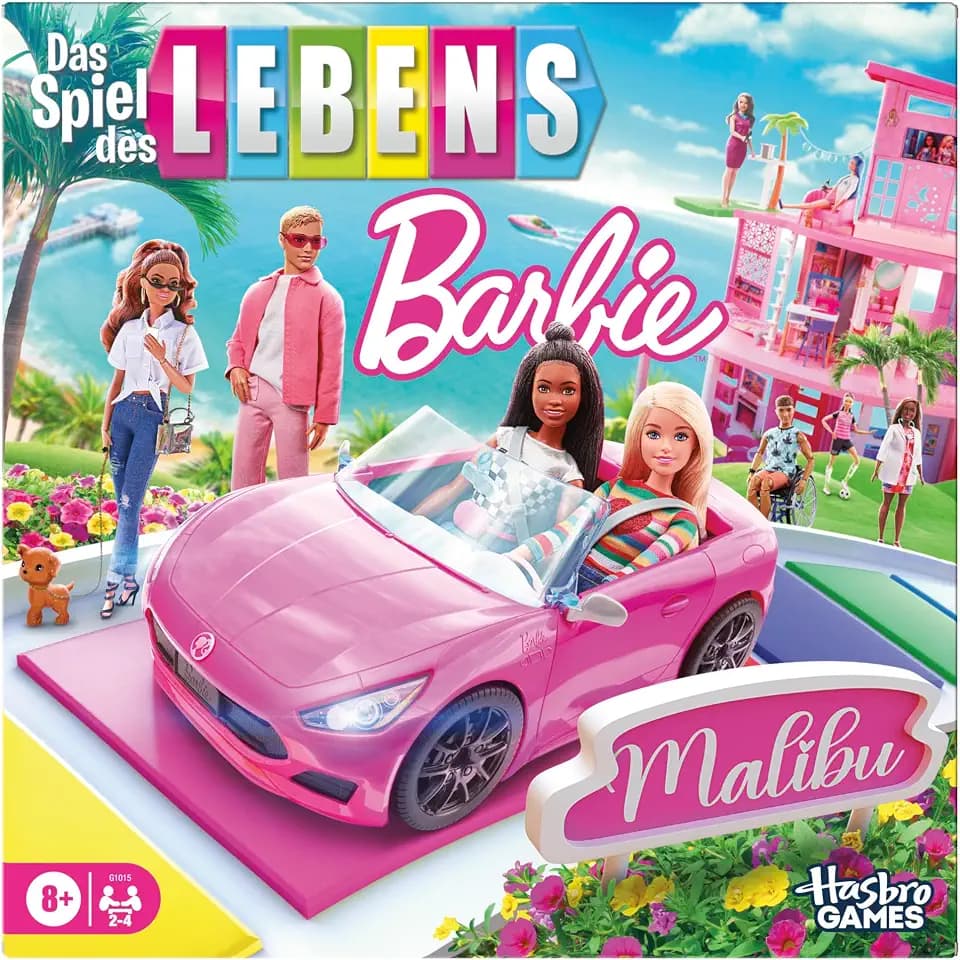 Das Spiel des Lebens: Barbie Edition Brettspiel - Deutsche Fassung