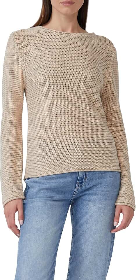 s.Oliver Leichter Strickpullover in RIPP-Optik