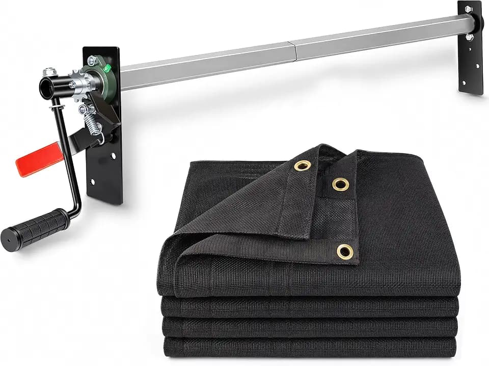 Dump Trailer Tarp Kit & Dump Truck Tarp System with Hand Crank Roller