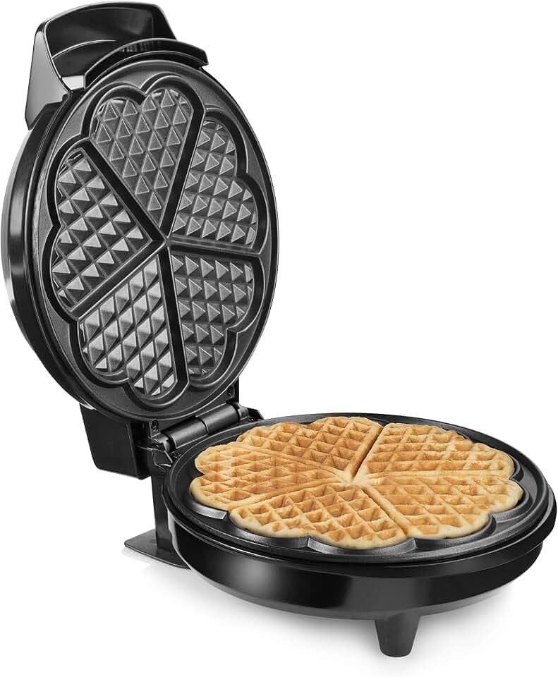 Tristar WF-1160 Waffeleisen, 700, Edelstahl