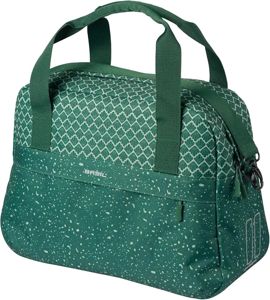 Basil Flair Carrier Bag - 18L - Schultertasche - Fahrradtasche - Grün