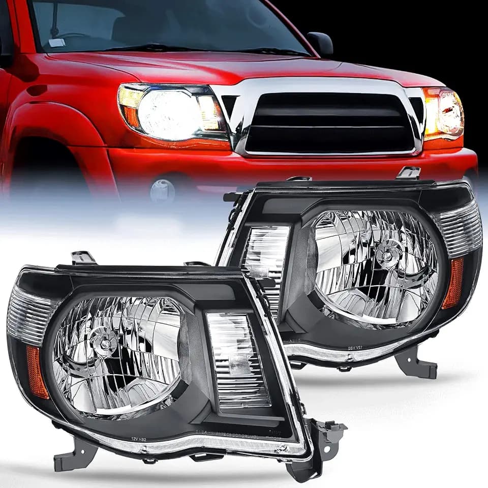 Nilight Headlight Assembly Compatible with Toyota Tacoma 2005-2011