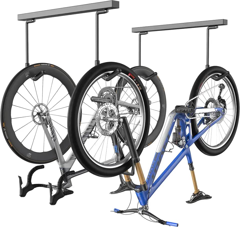 Ultrawall Ceiling Bike Rack for Garage, Indoor Bike Storage Hanger