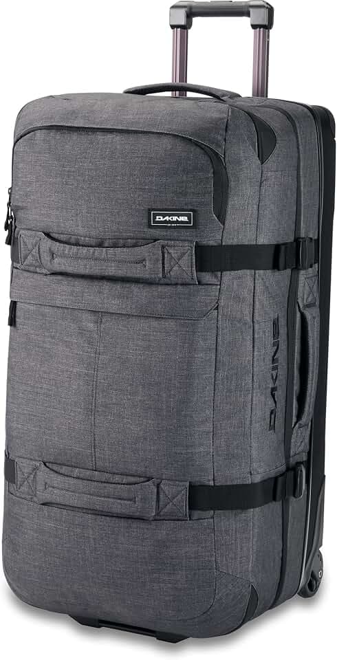 Dakine Reisetasche Split Roller mit Rädern, geräumige, praktisch unterteilte Fächer - widerstandsfähiger Rollkoffer, Gepäck- und Sporttasche