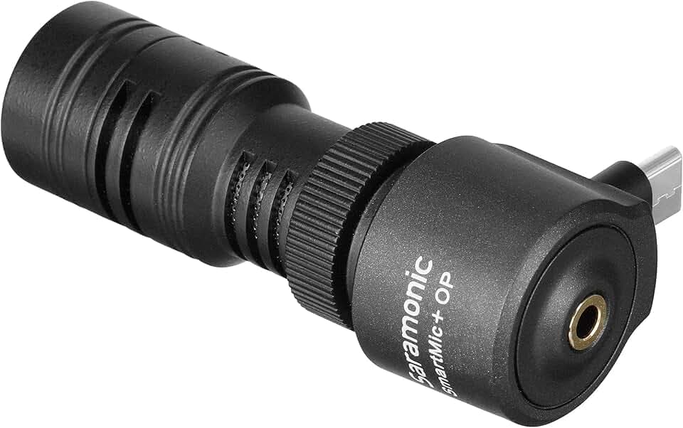 Saramonic Compact Omnidirectional Microphone for The DJI Osmo Pocket with USB-C Connector (SmartMic+OP)