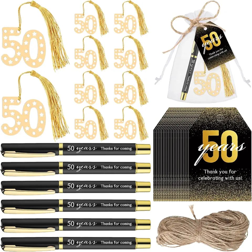 Spakon 25 Set 50th Birthday Party Favor for Guest Anniversary Party Favor