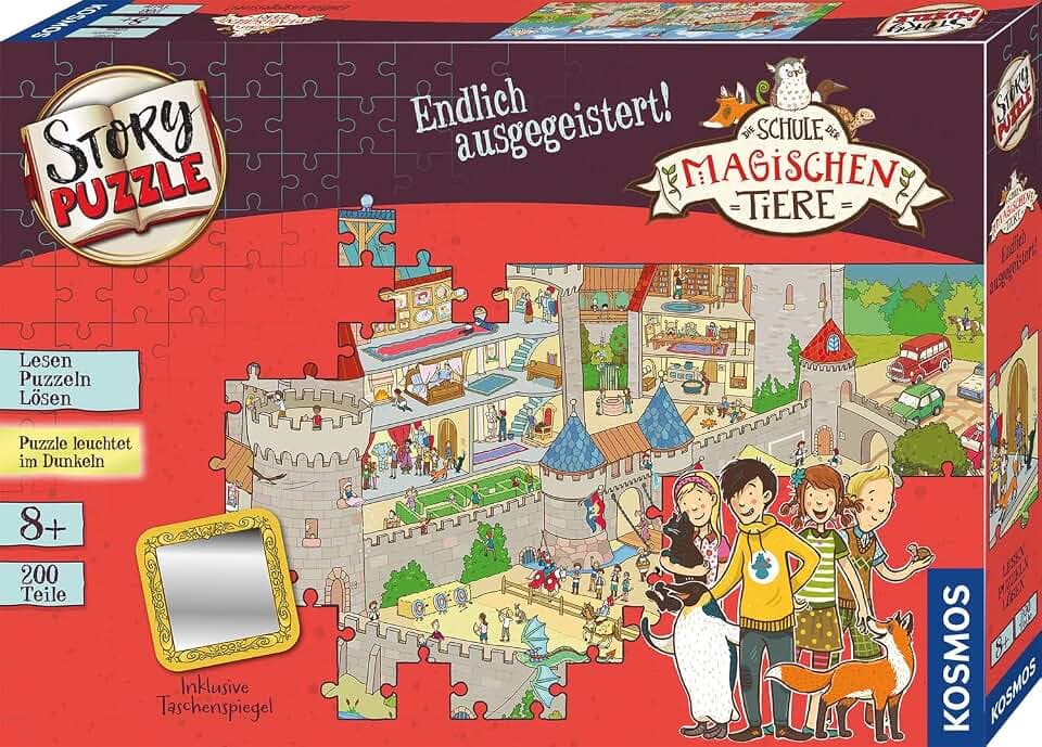 KOSMOS Story Puzzle Die Schule der magischen Tiere Endlich ausgegeistert!