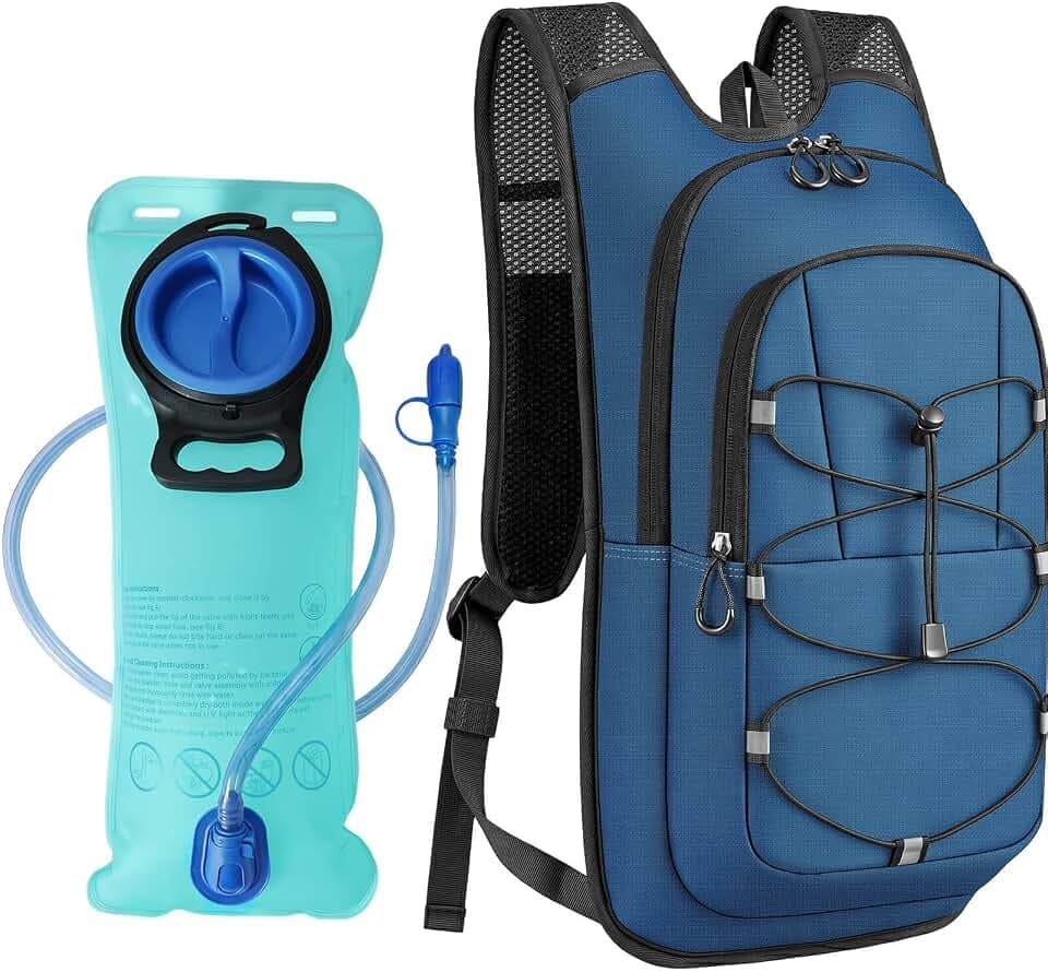 MIYCOO Hydration Backpack - Hiking Water Backpack with 2L Water Bladder