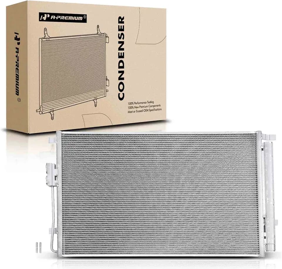 A-Premium Air Conditioning Condenser Compatible with Kia Sorento