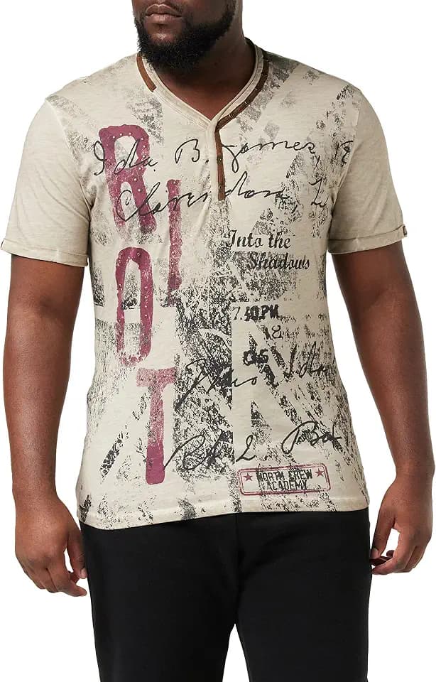 Key Largo Herren Mt Riot T-Shirt (1er Pack)
