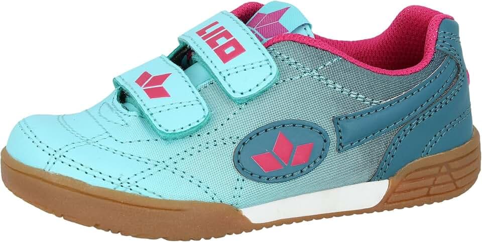 Lico Unisex Kinder Bernie V Hallenturnschuhe(Klettverschlüsse können variieren)