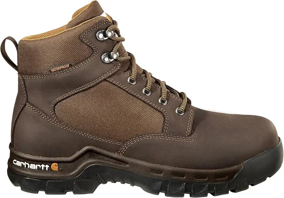 Carhartt Men's Rugged Flex Waterproof 6" Soft Toe Work Boot
