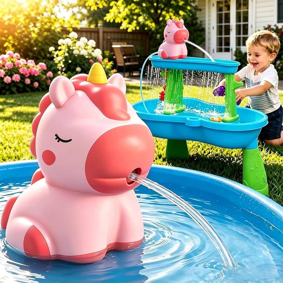 Water Table Pump for Toddlers, 2026 Battery Powered Pump for Water Table