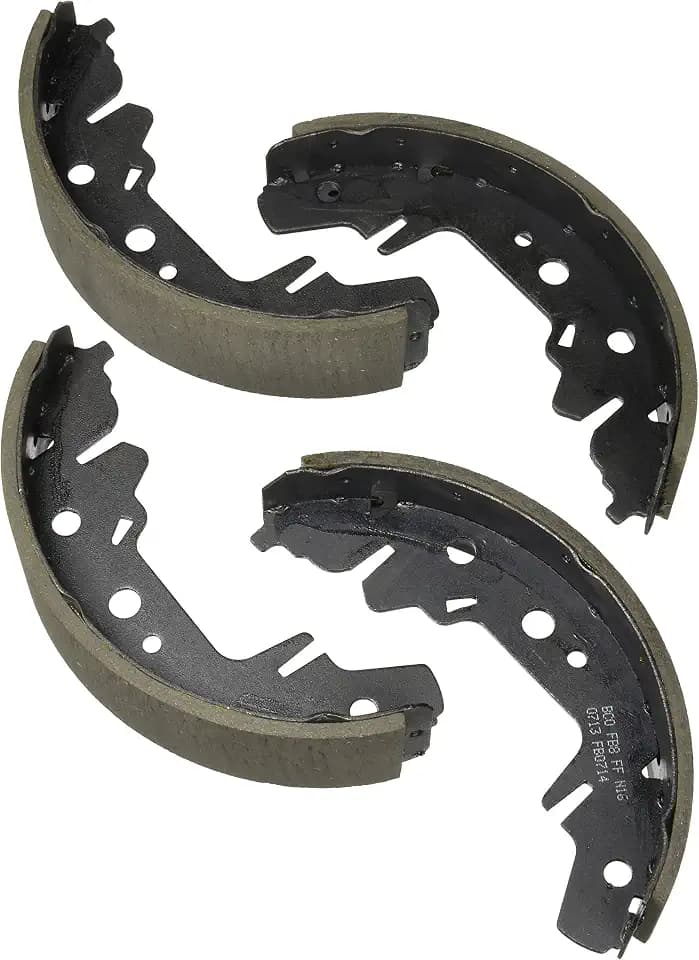 BOSCH BS714 Blue Drum Brake Shoe Set - Rear