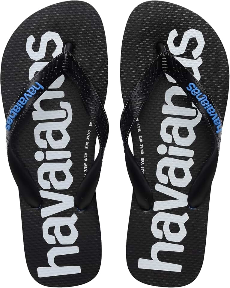 Havaianas Top Logomania Ii Zehensandalen Herren Blau Zehensandalen Shoes