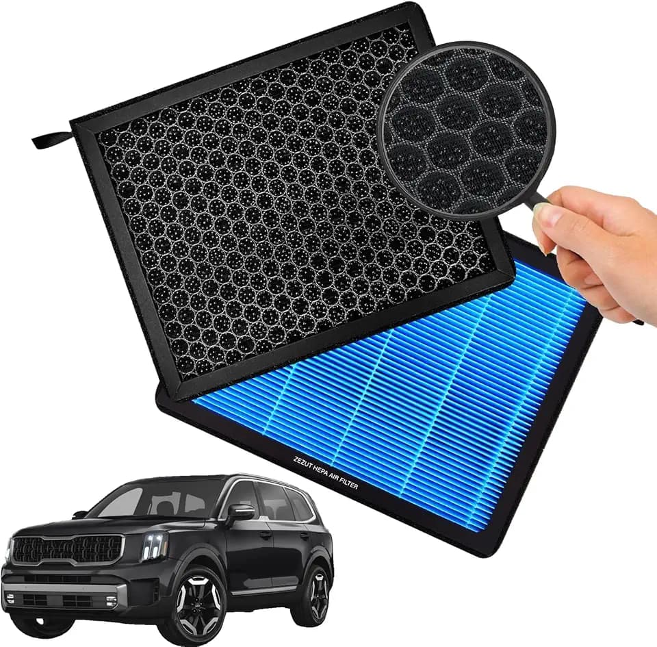 Cabin Air Filter, for Genesis G70, G80, G90, GV70, GV80, Hyundai Equus, Genesis, Kia K900, Stinger, Telluride (CF10735)