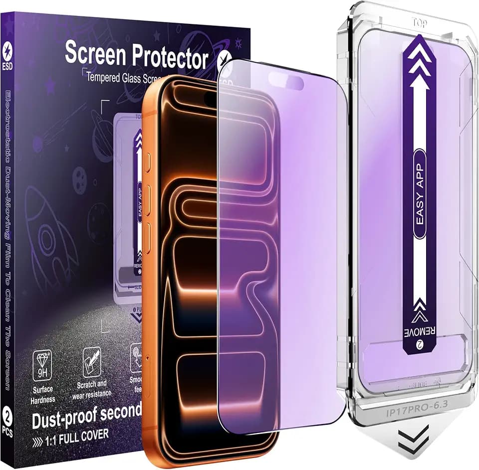 2-Pack Matte Screen Protector for iPhone 17 Pro