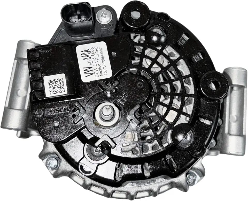 SB Parts OEM Alternator Compatible with Volkswagen Jetta 2013-2016 (2.0L) Beetle 2014-16 (1.8L) Passat 14-2015 (1.8) 140Amp Compatible with Bosch ver.
