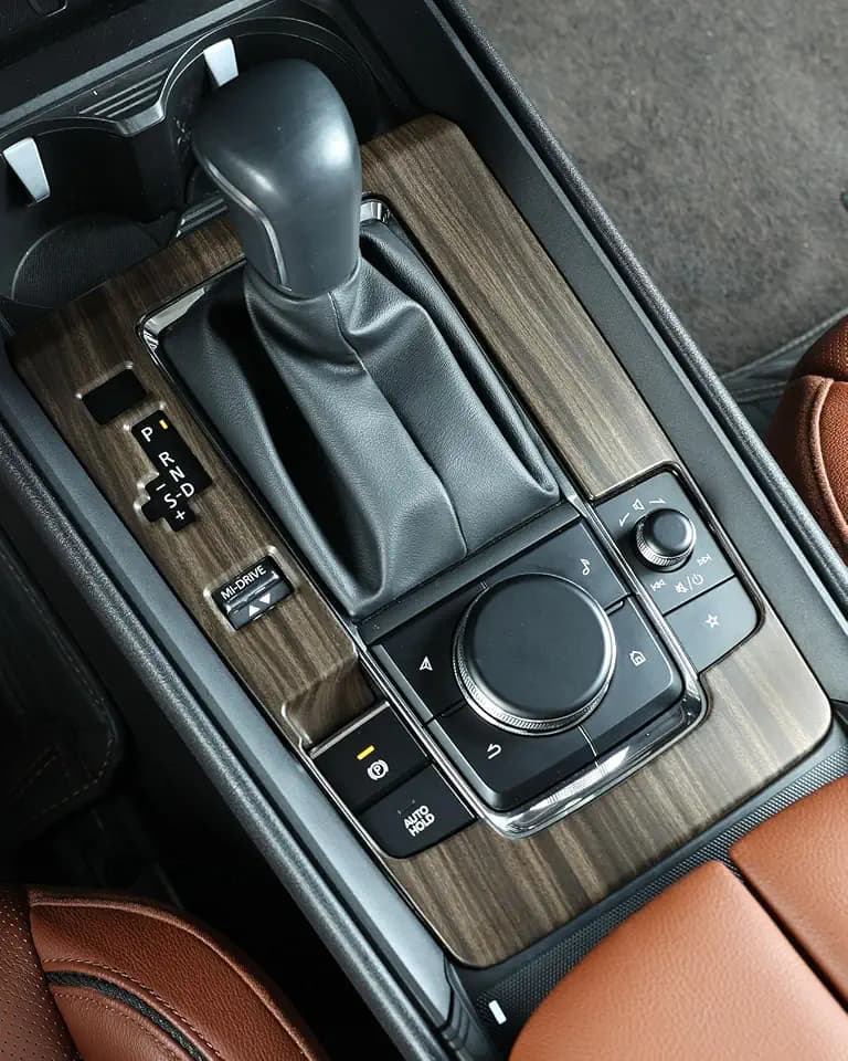 Wood Center Console Cover Trims Fit for Mazda CX50 Gas 2023-2026