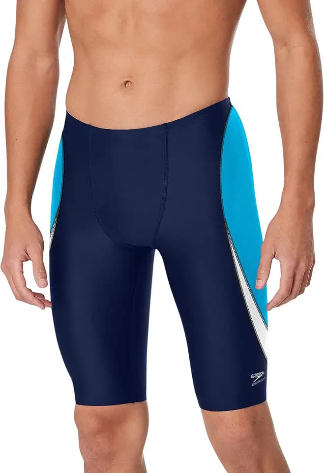Speedo Men's Swimsuit Jammer Endurance+ Splice Team Colors